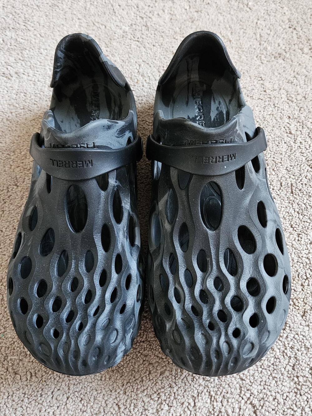 Unisex Merrel Hydro Moc Black And Gray size 8,5/10